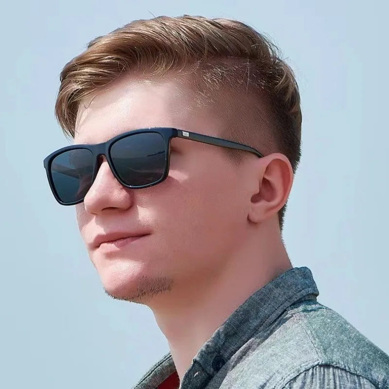 Classic Polarized Square Sunglasses