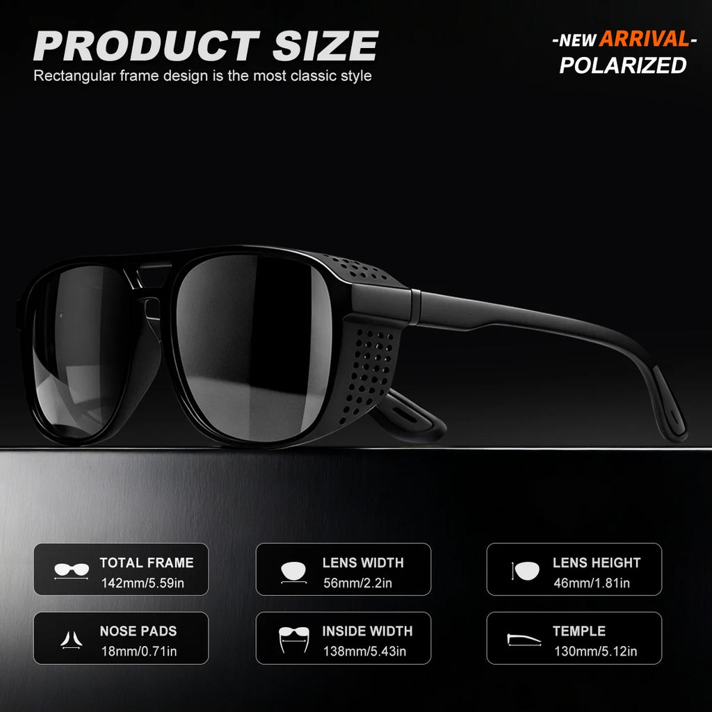 Polarized Square Sport Sunglasses
