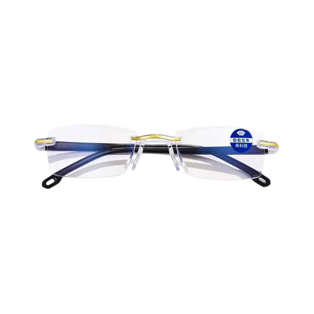 Gold Rectangle Reading Glasses