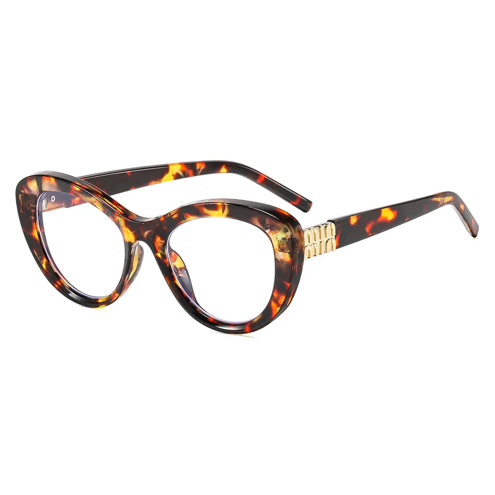 Oversized Collegiate Cat-Eye Frames