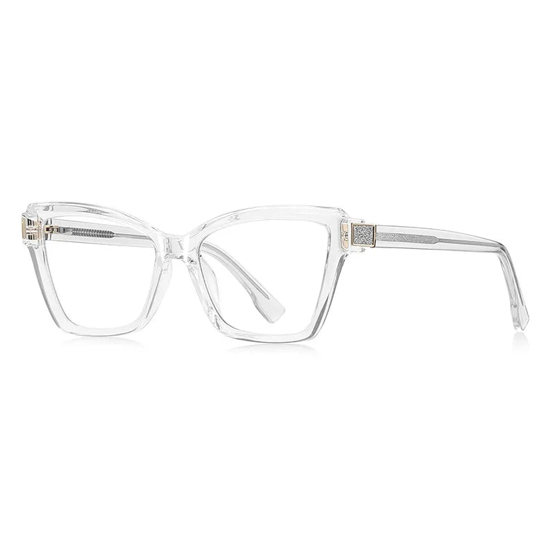 Green Cat-Eye Optical Glasses