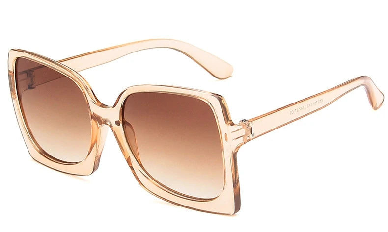 Big Frame Oversized Square Sunglasses