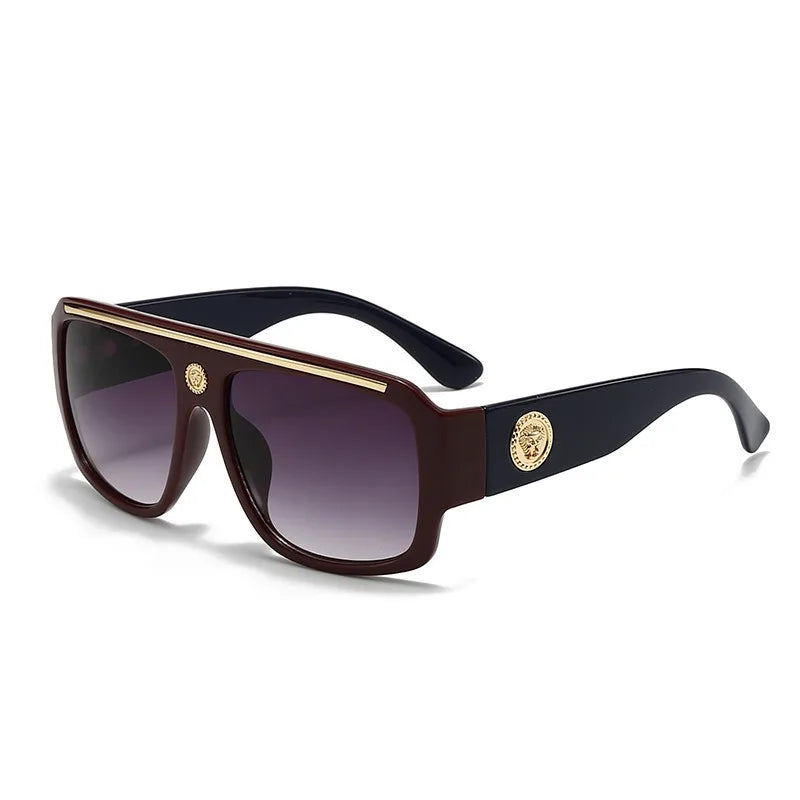 Oversized Punk Square Sunglasses