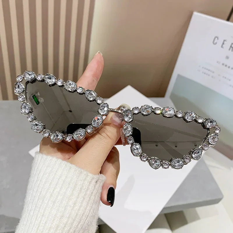 Metal Cat-Eye Sunglasses