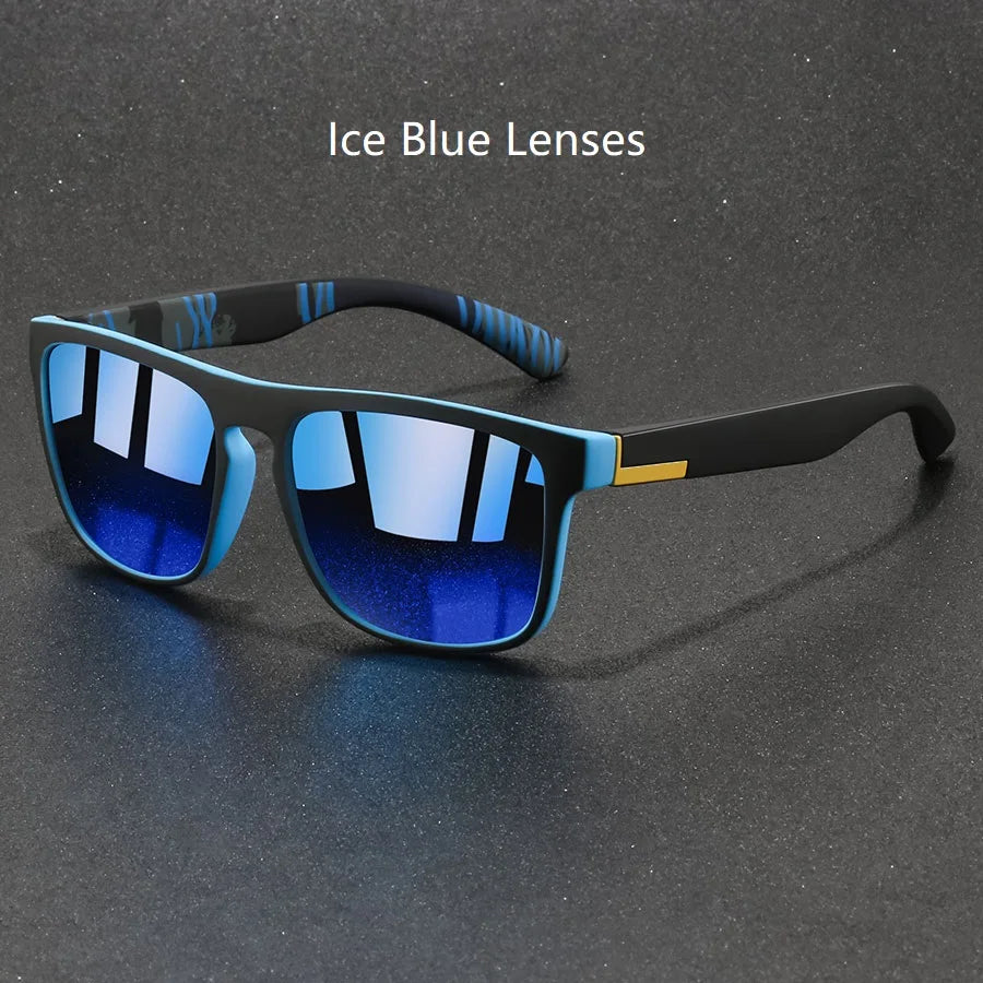 Vintage Square Mirrored Sunglasses