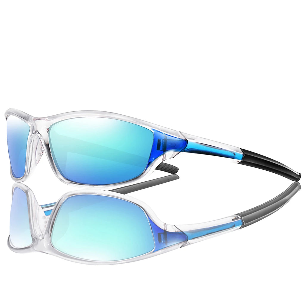 Polarized Wraparound Sport Sunglasses