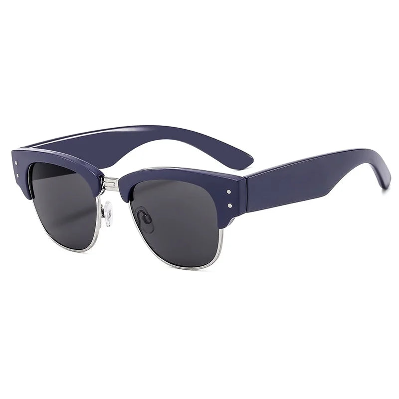 Retro Rivet Pilot Sunglasses