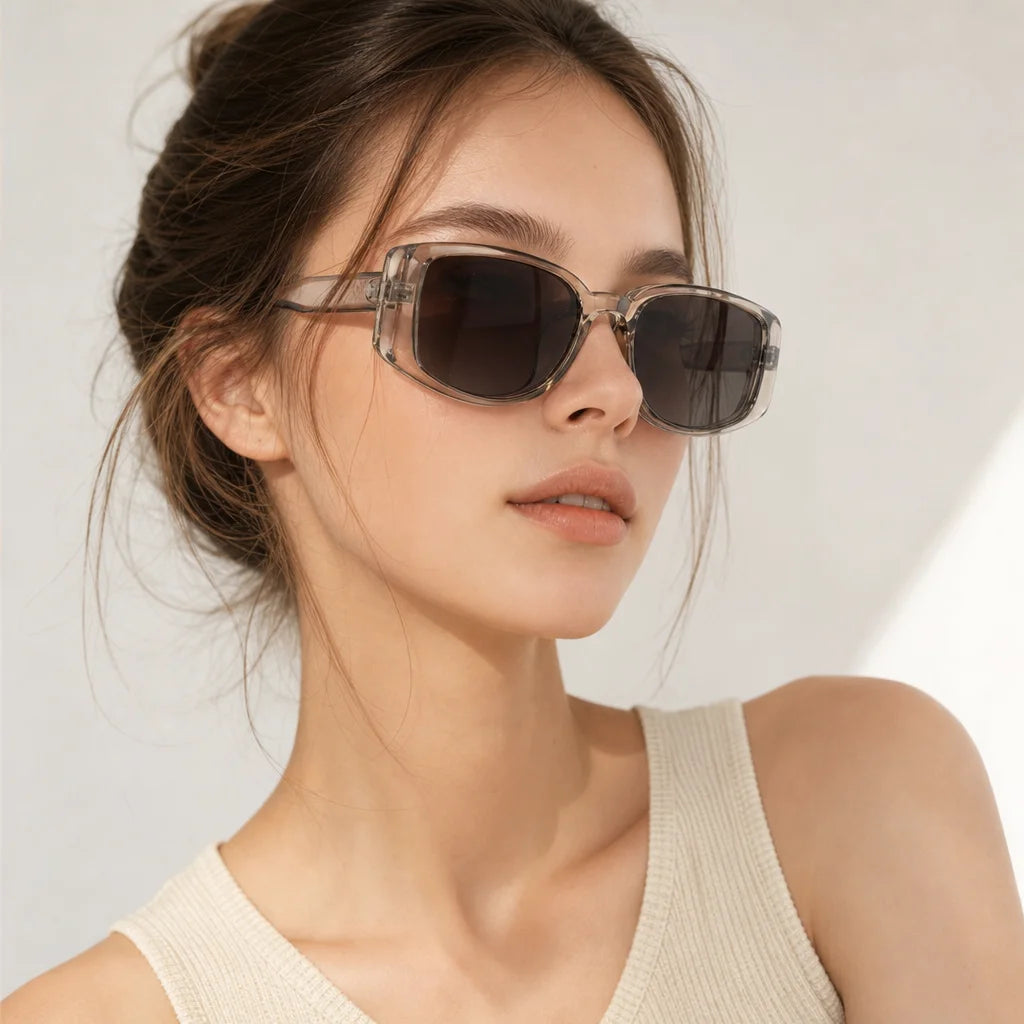 Vintage Polarized Cat-Eye Sunglasses