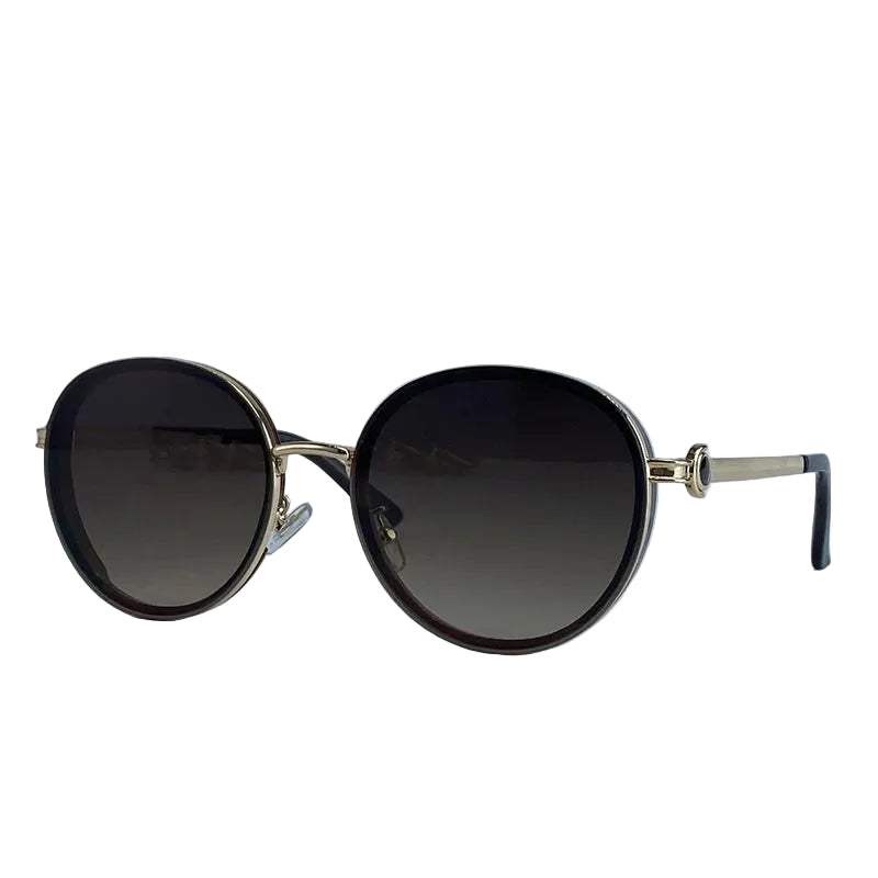 Oversized Vintage Round Sunglasses