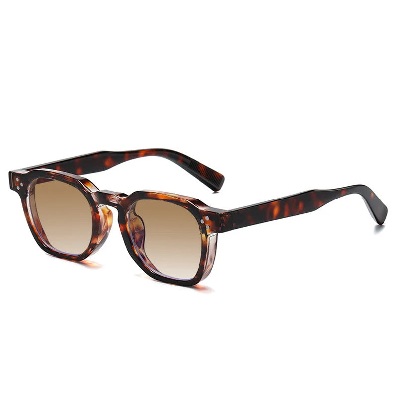 Vintage Rivet Square Sunglasses
