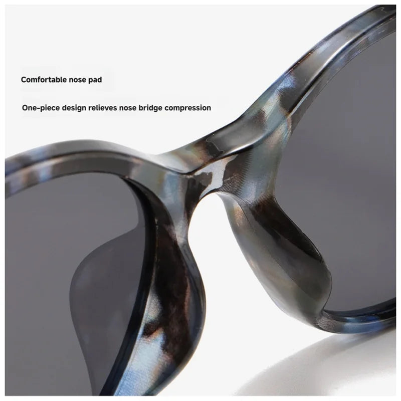 Vintage Polarized Cat-Eye Sunglasses