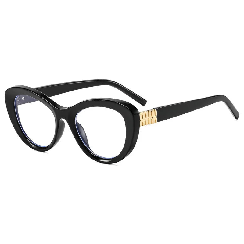 Oversized Collegiate Cat-Eye Frames