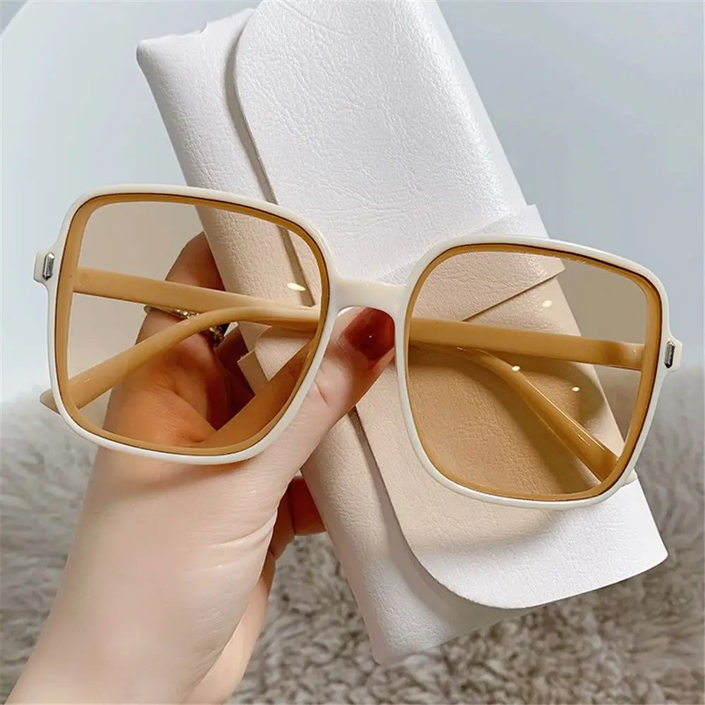 Oversized Vintage Square Sunglasses