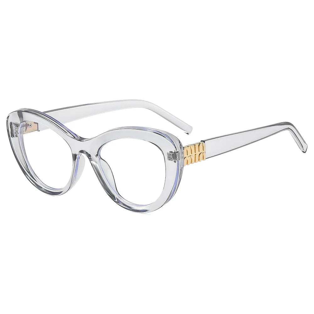 Oversized Collegiate Cat-Eye Frames