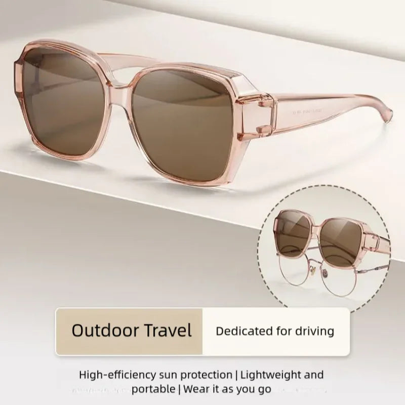Vintage Fit-Over UV400 Sunglasses