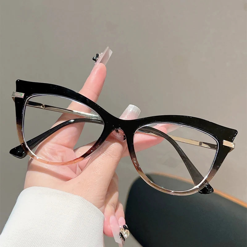 Candy Color Cat-Eye Blue Light Glasses