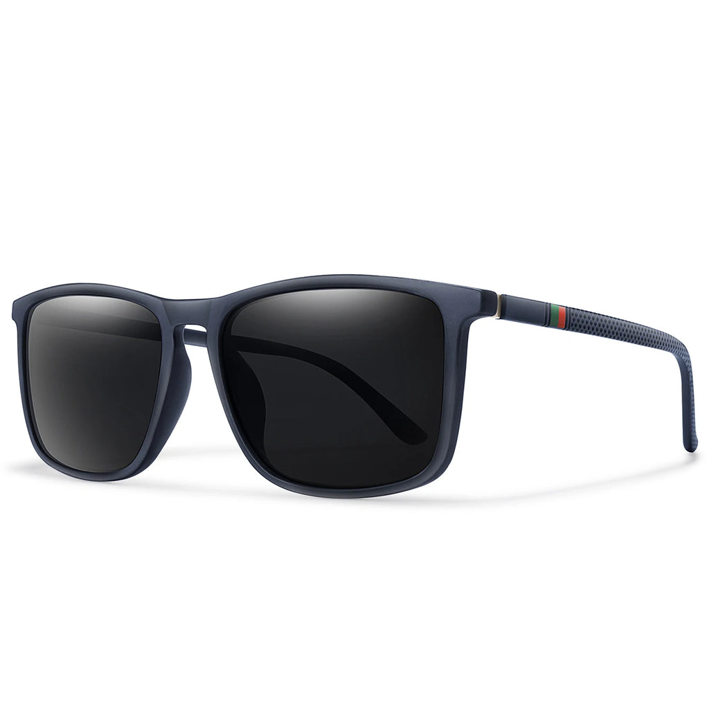 Retro Polarized Square Sunglasses