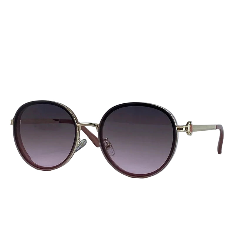 Oversized Vintage Round Sunglasses