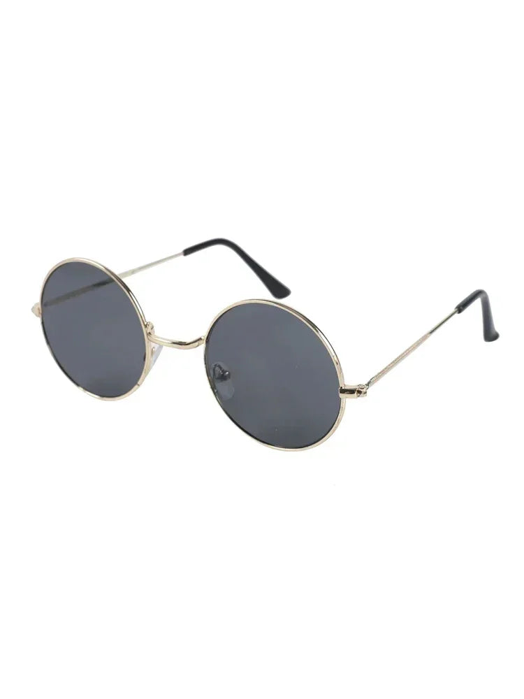 Vintage Round Metal Sunglasses