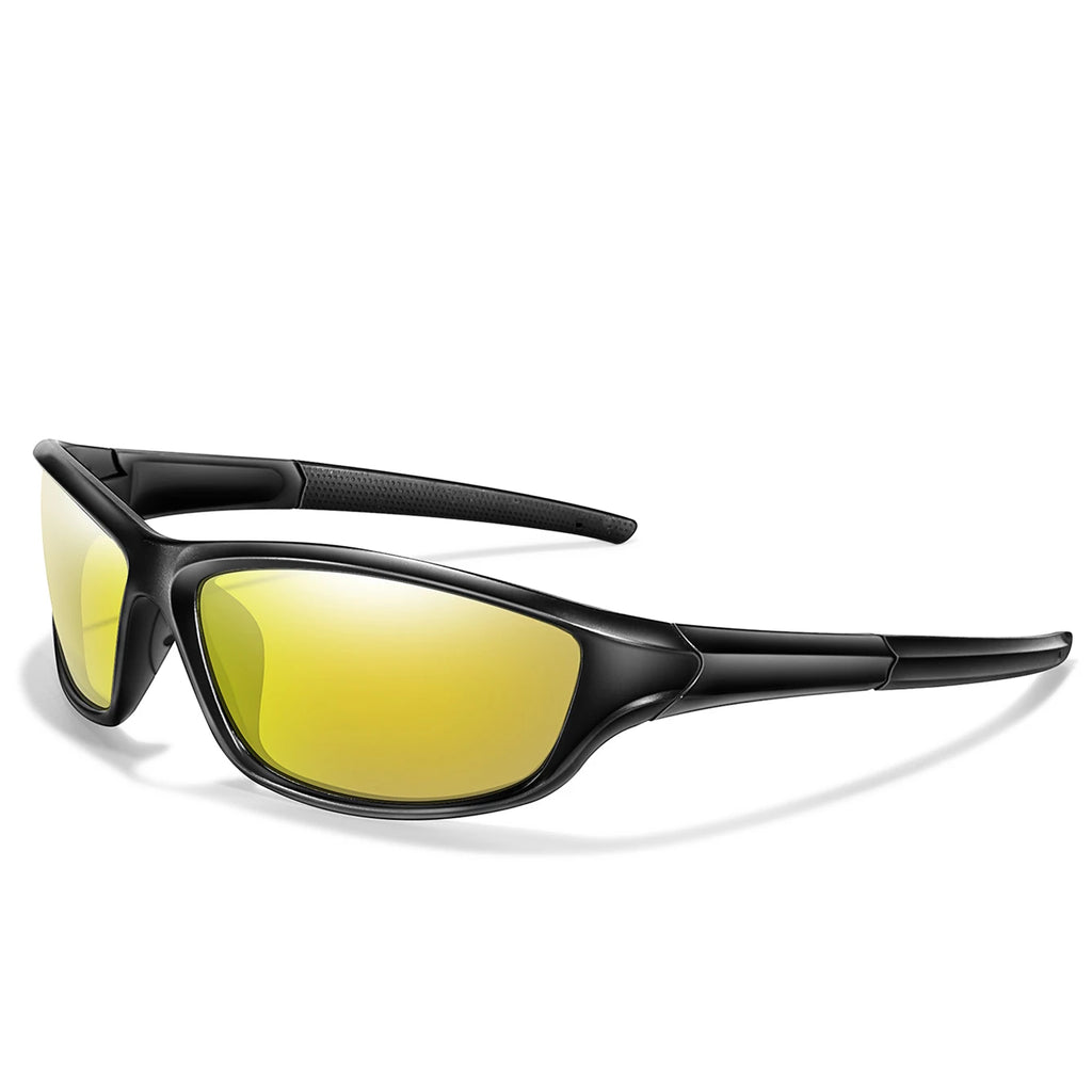 Polarized Wraparound Sport Sunglasses