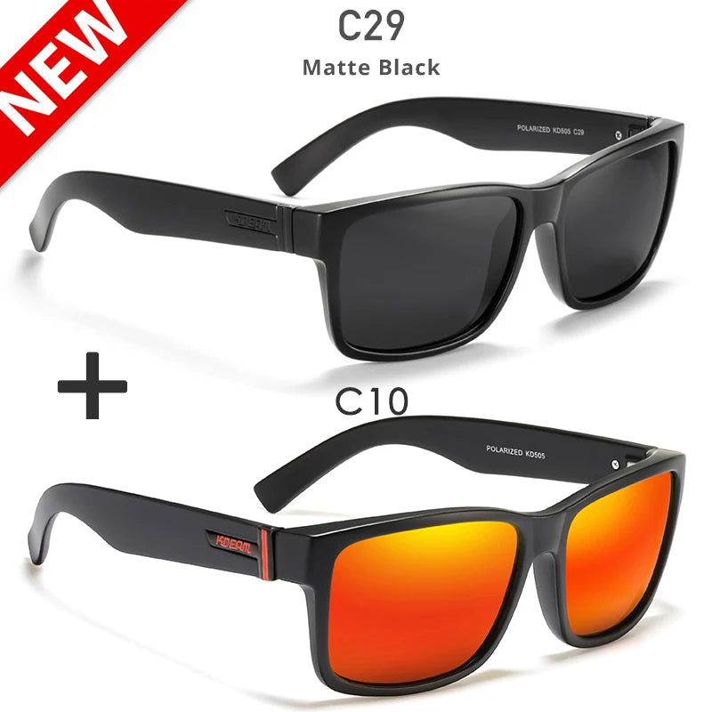 Polarized Square Sport Sunglasses