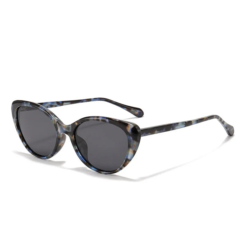 Vintage Polarized Cat-Eye Sunglasses