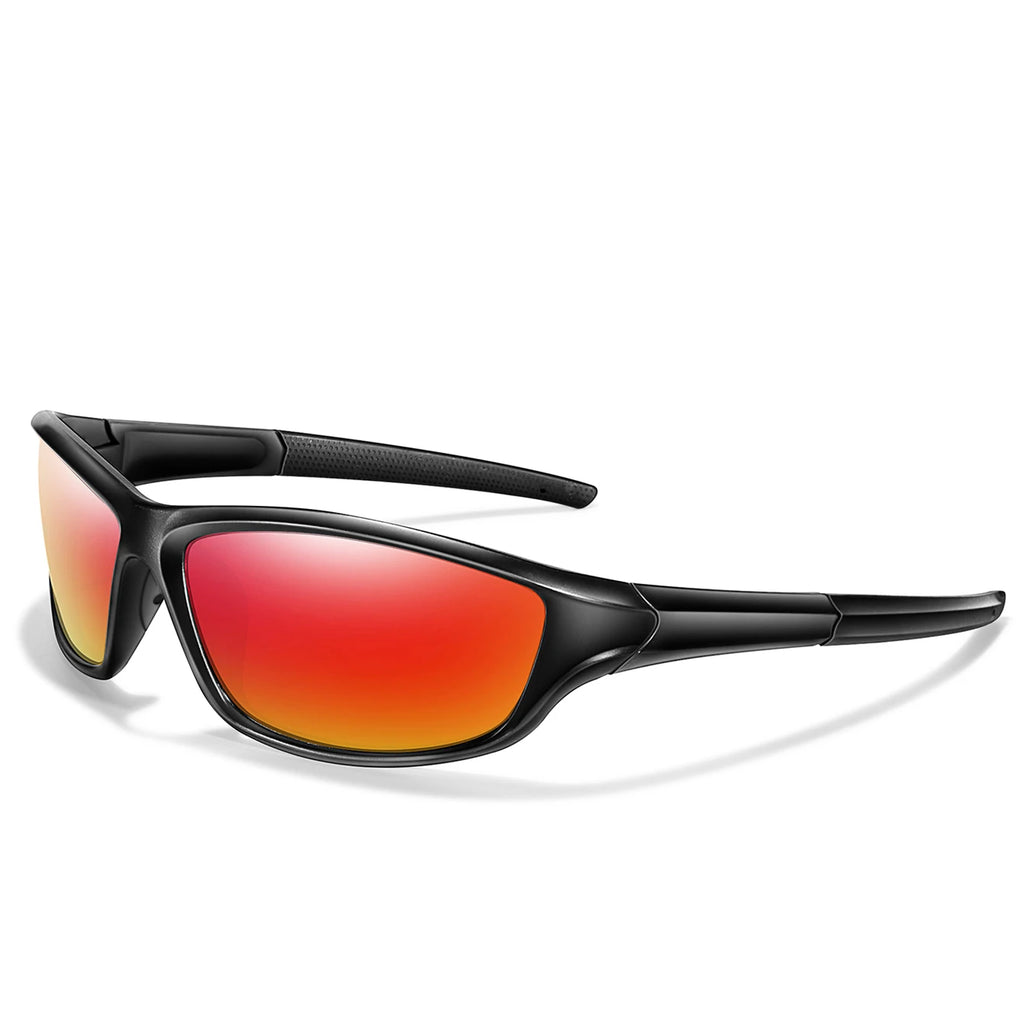 Polarized Wraparound Sport Sunglasses