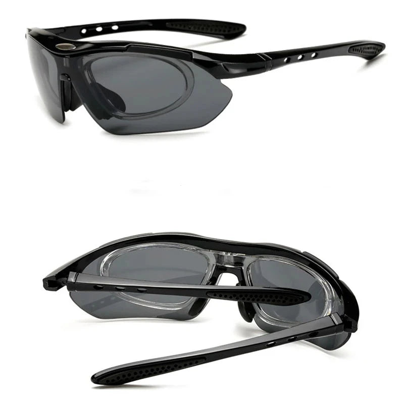 Driving-Cycling Sport Glasses-Blue/Black