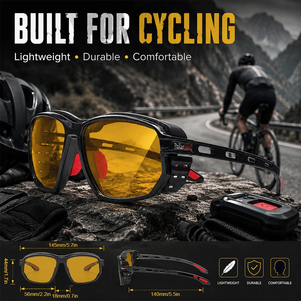 Retro Polarized Punk Sunglasses