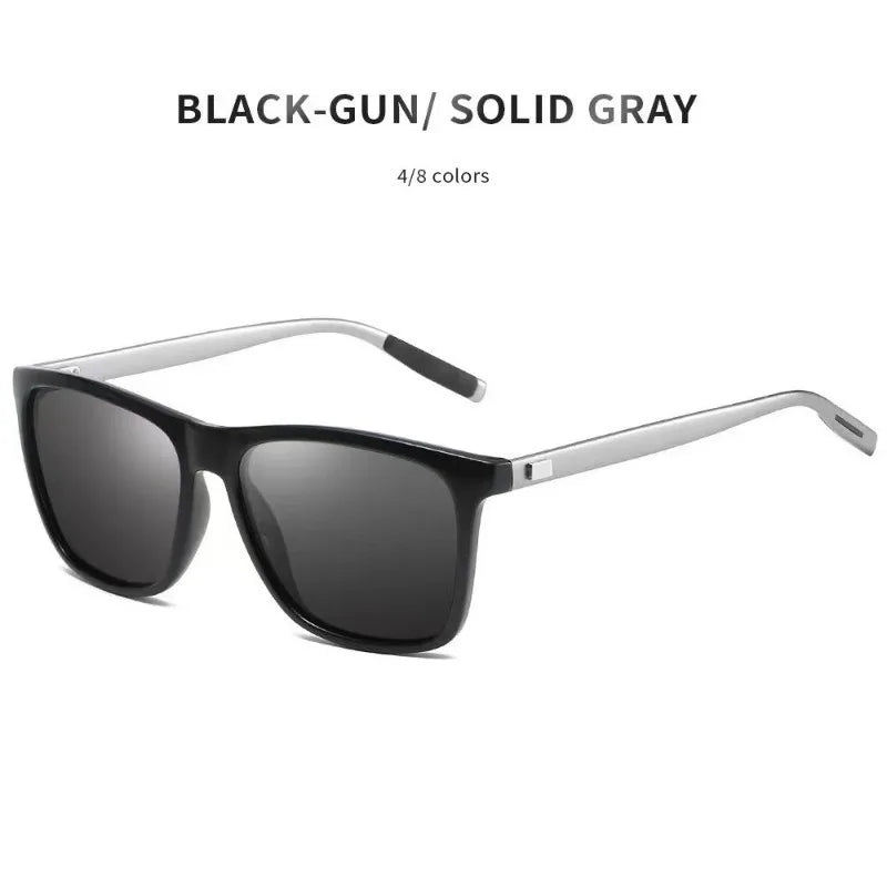 Classic Polarized Square Sunglasses