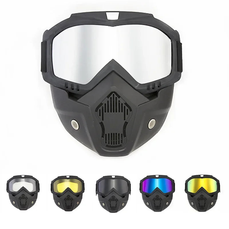 Windproof Motorcycle Mask Goggles