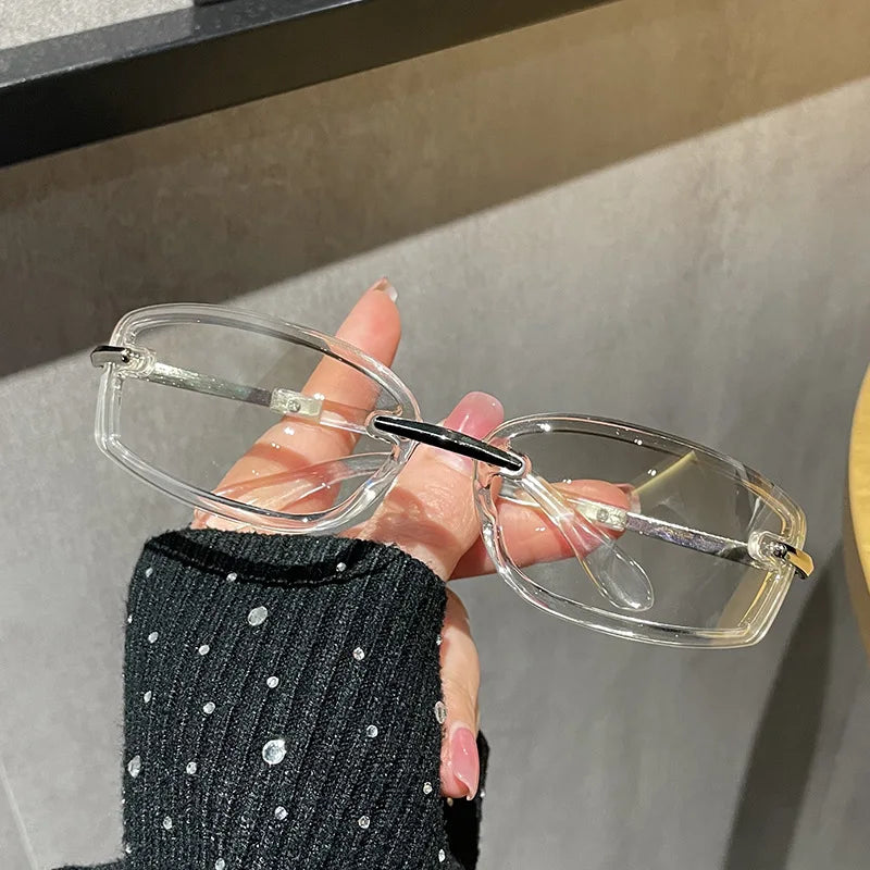 Rimless Y2K Sunglasses