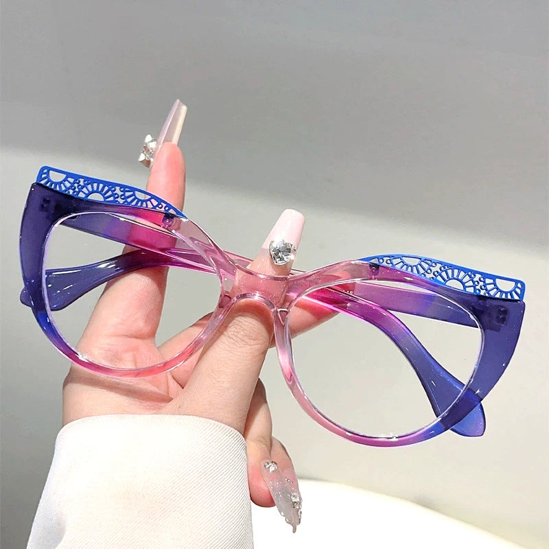 Vintage Lace Cat-Eye Glasses
