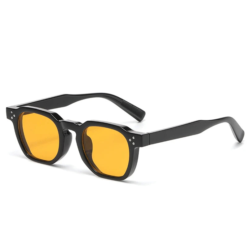 Vintage Rivet Square Sunglasses