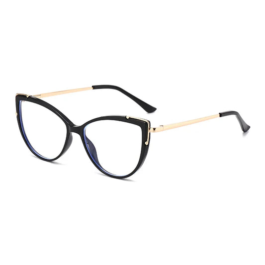 Retro Photochromic Cat-Eye Blue Light Glasses