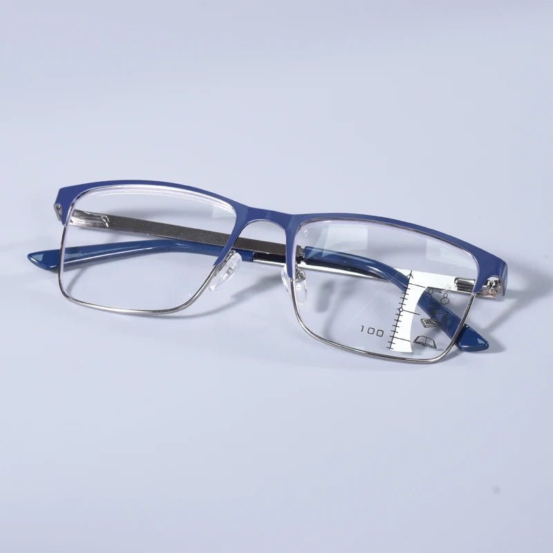 Two-Tone Metal Reading Glasses