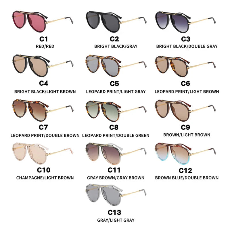 Gradient Pilot Sunglasses