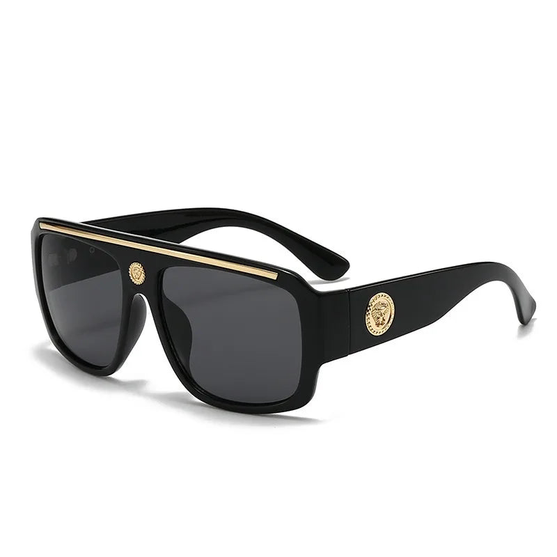 Oversized Punk Square Sunglasses
