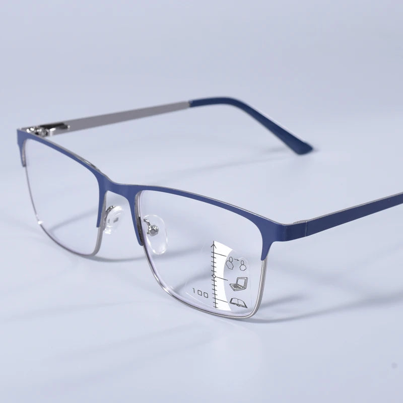 Two-Tone Metal Reading Glasses
