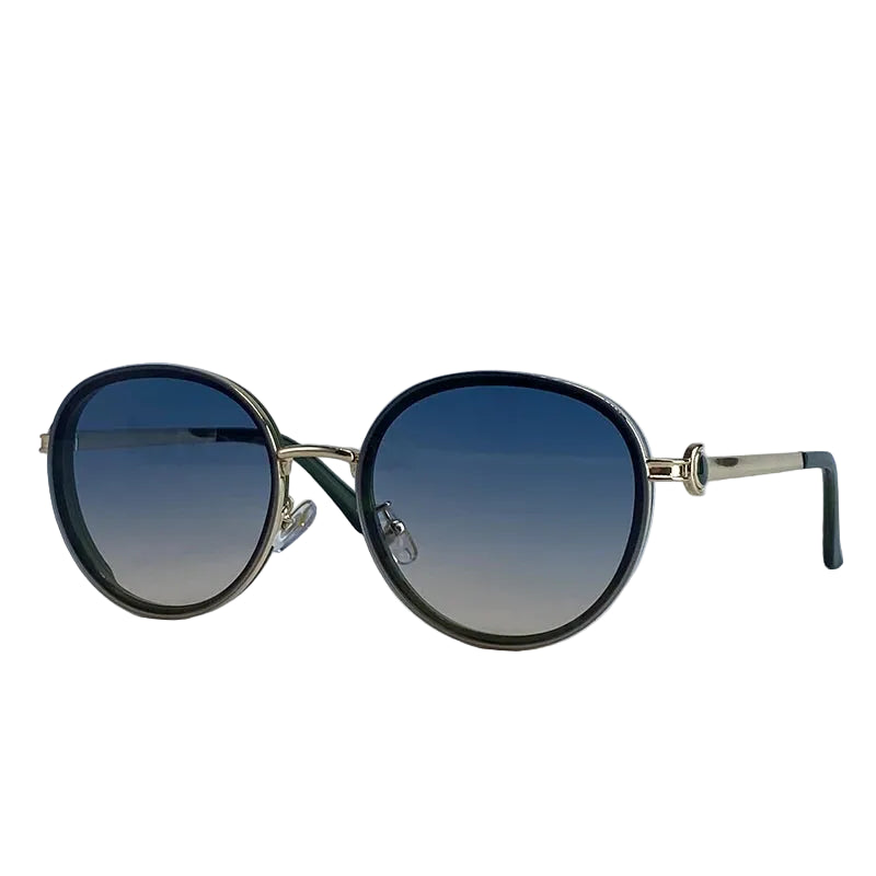 Oversized Vintage Round Sunglasses