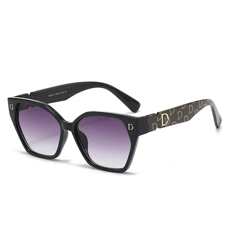 Retro UV400 Cat-Eye Sunglasses