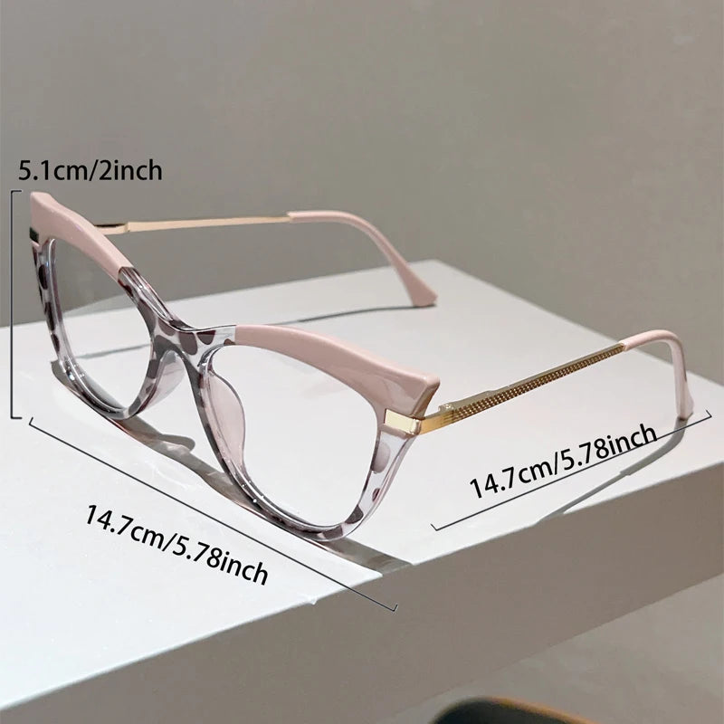 Candy Color Cat-Eye Blue Light Glasses