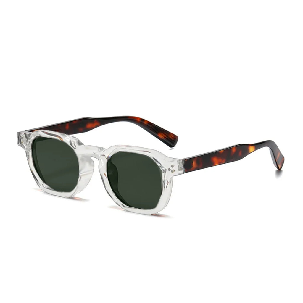Vintage Rivet Square Sunglasses