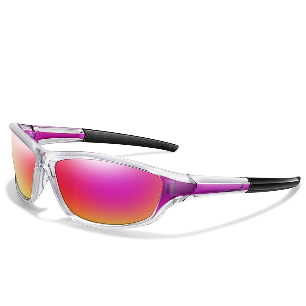 Polarized Wraparound Sport Sunglasses