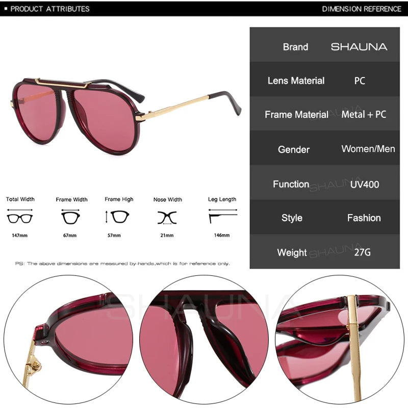 Gradient Pilot Sunglasses