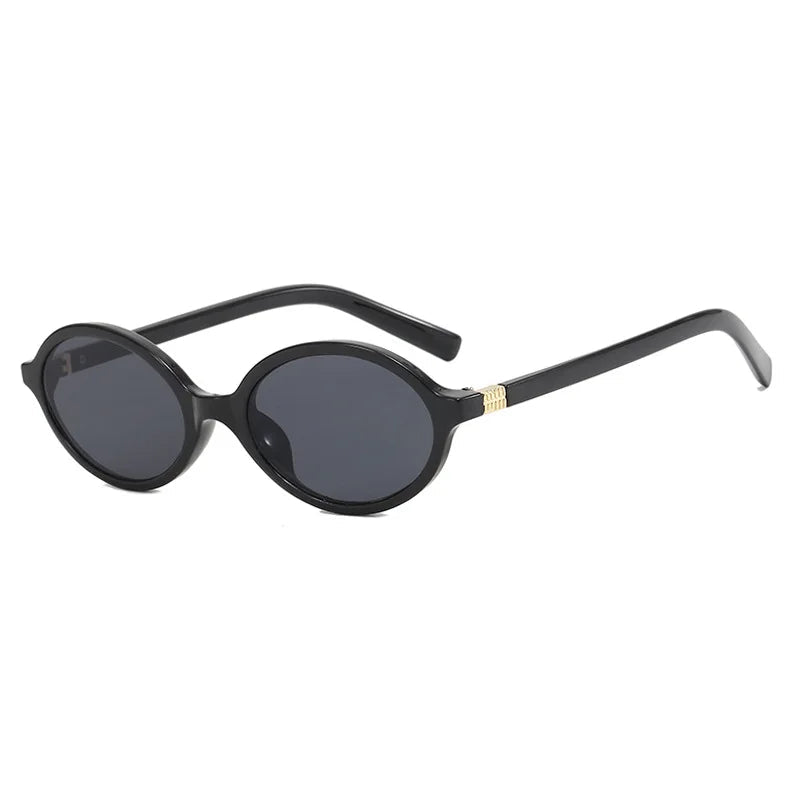 Vintage Small Oval Sunglasses