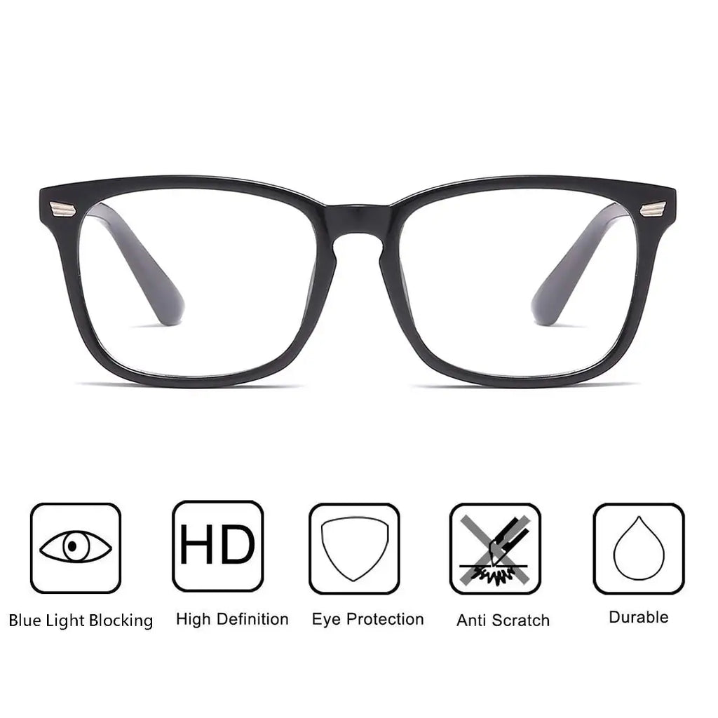 Classic Rectangle Blue-Light Glasses
