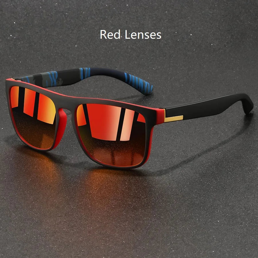 Vintage Square Mirrored Sunglasses