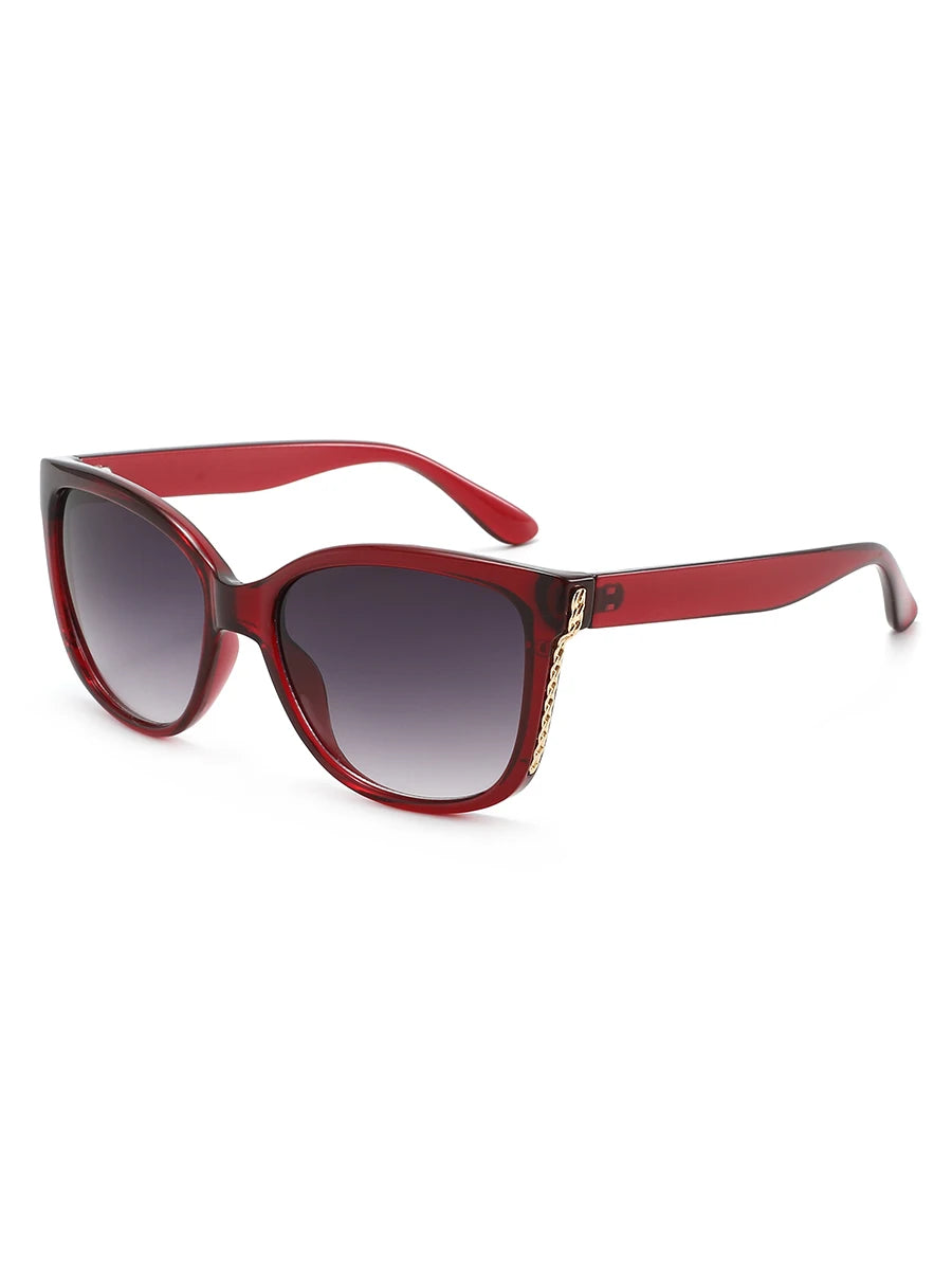 Vintage Gradient Cat-Eye Sunglasses
