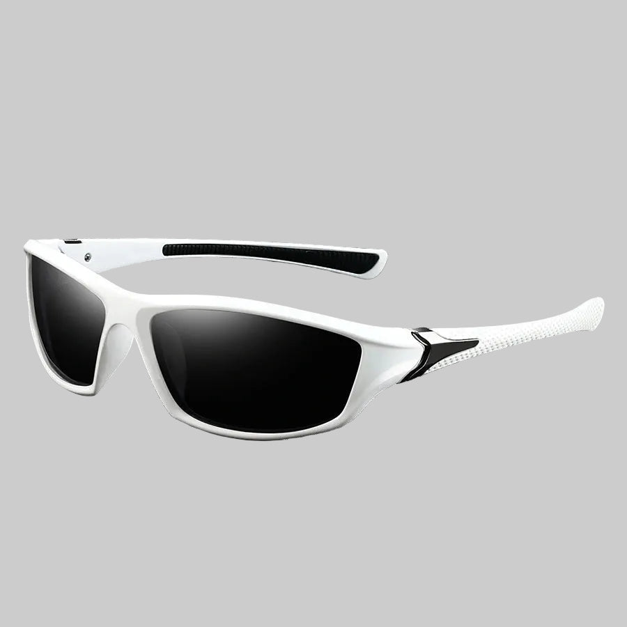 All-Terrain Mirror Sport Sunglasses-White